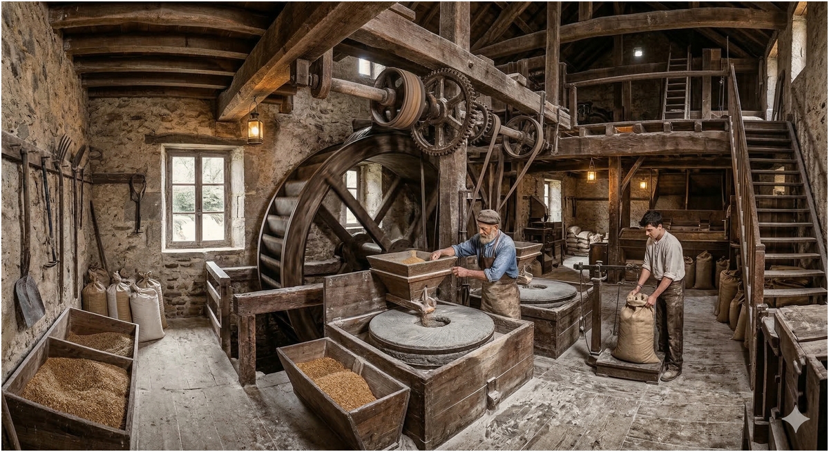 moulin interieur